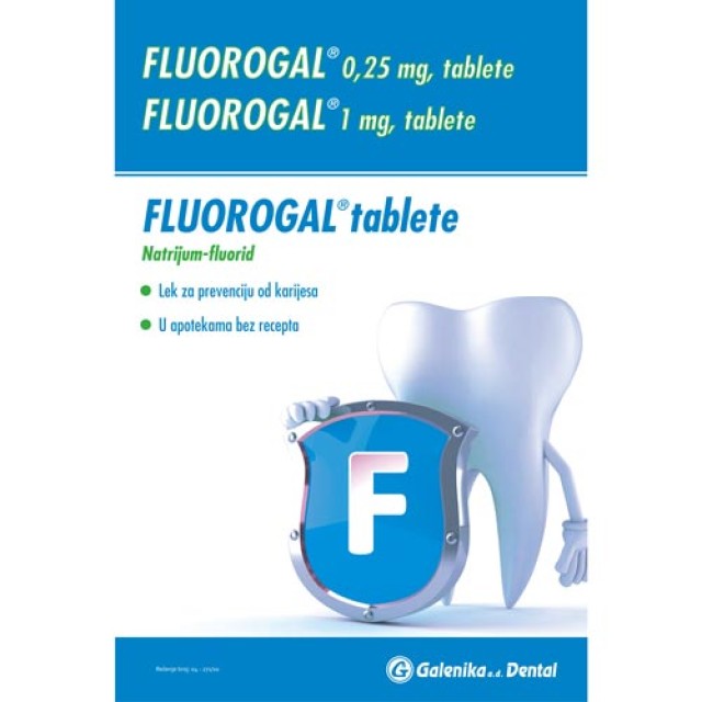 FLUOROGAL 0.25, 1mg TABLETE - Online Apoteka FLUOROGAL 0.25, 1mg TABLETE